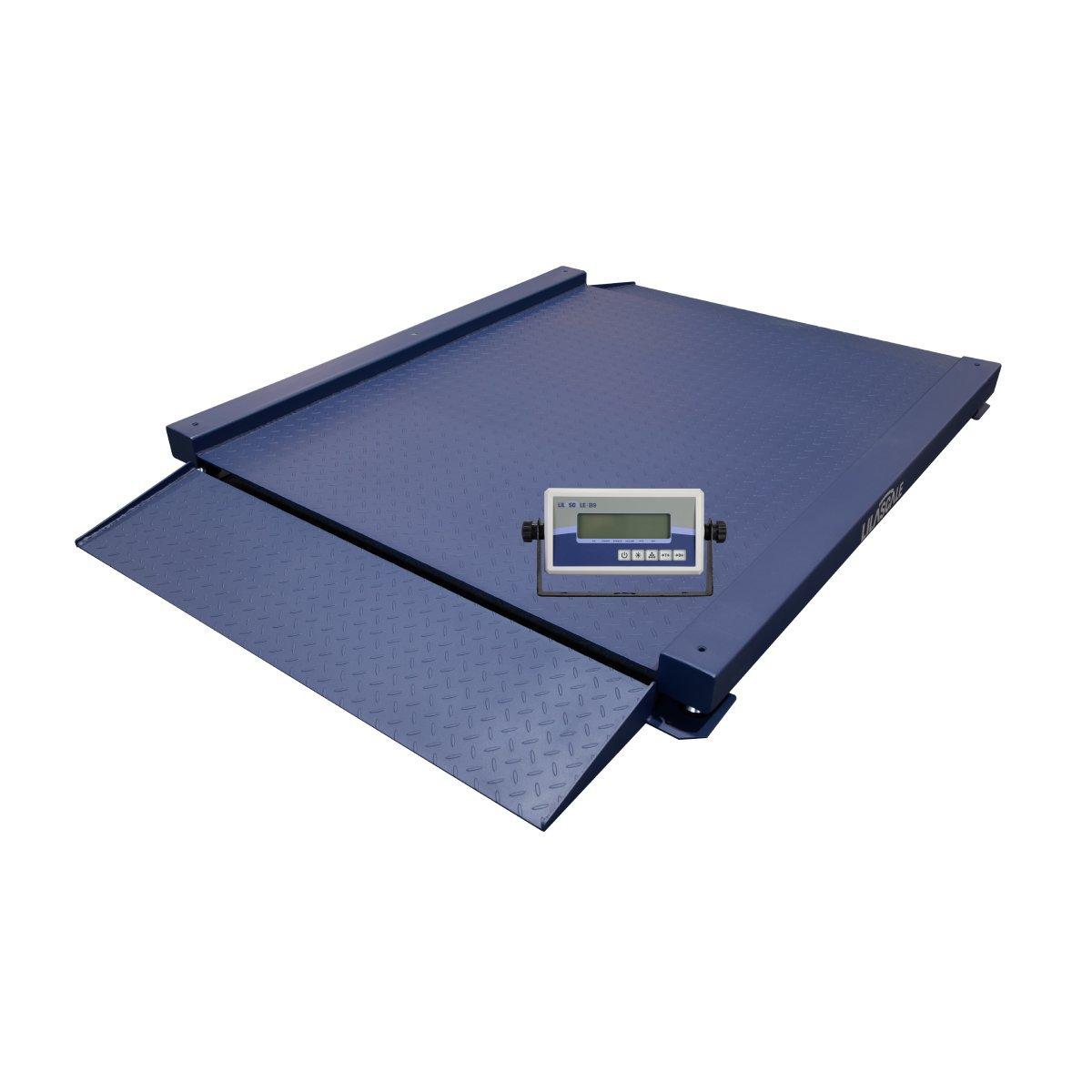 Nájazdová plošinová váha LILA SCALE PRO do 1500 kg – 120×150 cm