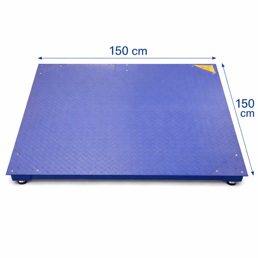 Plošinová váha Lila scale PRO do 1500 kg – 150×150 cm – Obrázok 5
